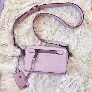 Marc Jacobs Lilac, Lavender Pebble Grained Leather Crossbody